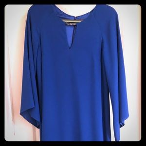 Vince Camuto - Blue Dress - Bell Sleeves